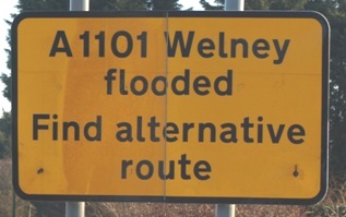 sign near Tipps End