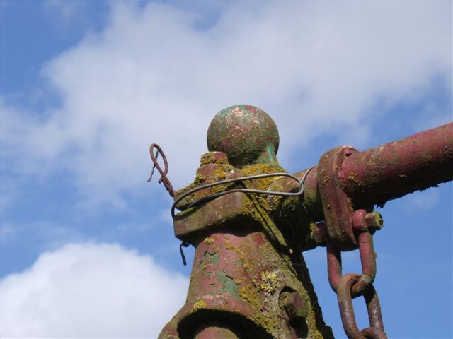 rotten cross member on climbing frame